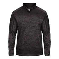 badger toanl blend youth 1/4 zip