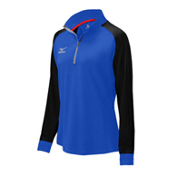 mizuno elite 9 prime youth 1/2 zip