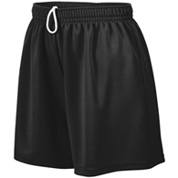 augusta wicking ladies mesh short