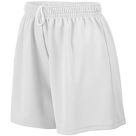 augusta wicking ladies mesh short