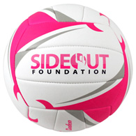 match point dig pink volleyball