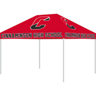 10x15 steel sublimated tent