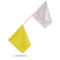 fttf official flag yellow/white