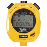 ultrak 495 stopwatch - yellow