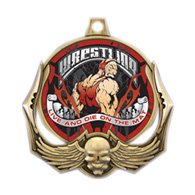 m-727n wrestling stock medal