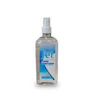 jet hand sanitizer 8oz spray -case of 12